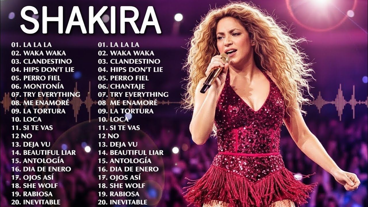 SHAKIRA GREATEST HITS 2025 | BEST LATIN SONGS 2025