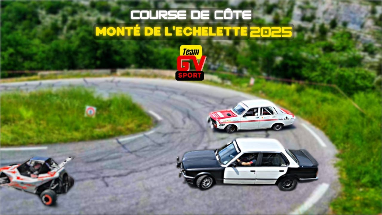 COURSE DE CÔTE : MONTÉE DE L'ÉCHELETTE 2025 . C'ÉTAIT CHAUD 😱