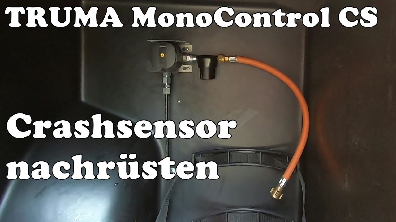 Crashsensor f&uuml;r die Gasanlage - Mehr Komfort im Womo - TRUMA Mono Control CS Montage