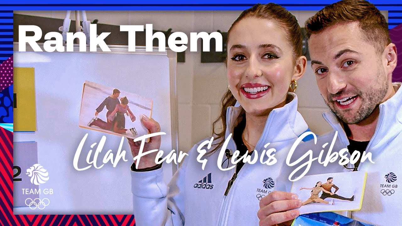 "I LOVE Toad In A Hole" 🤣 | British Ice Skaters Lilah Fear & Lewis Gibson Play Blind Rankings