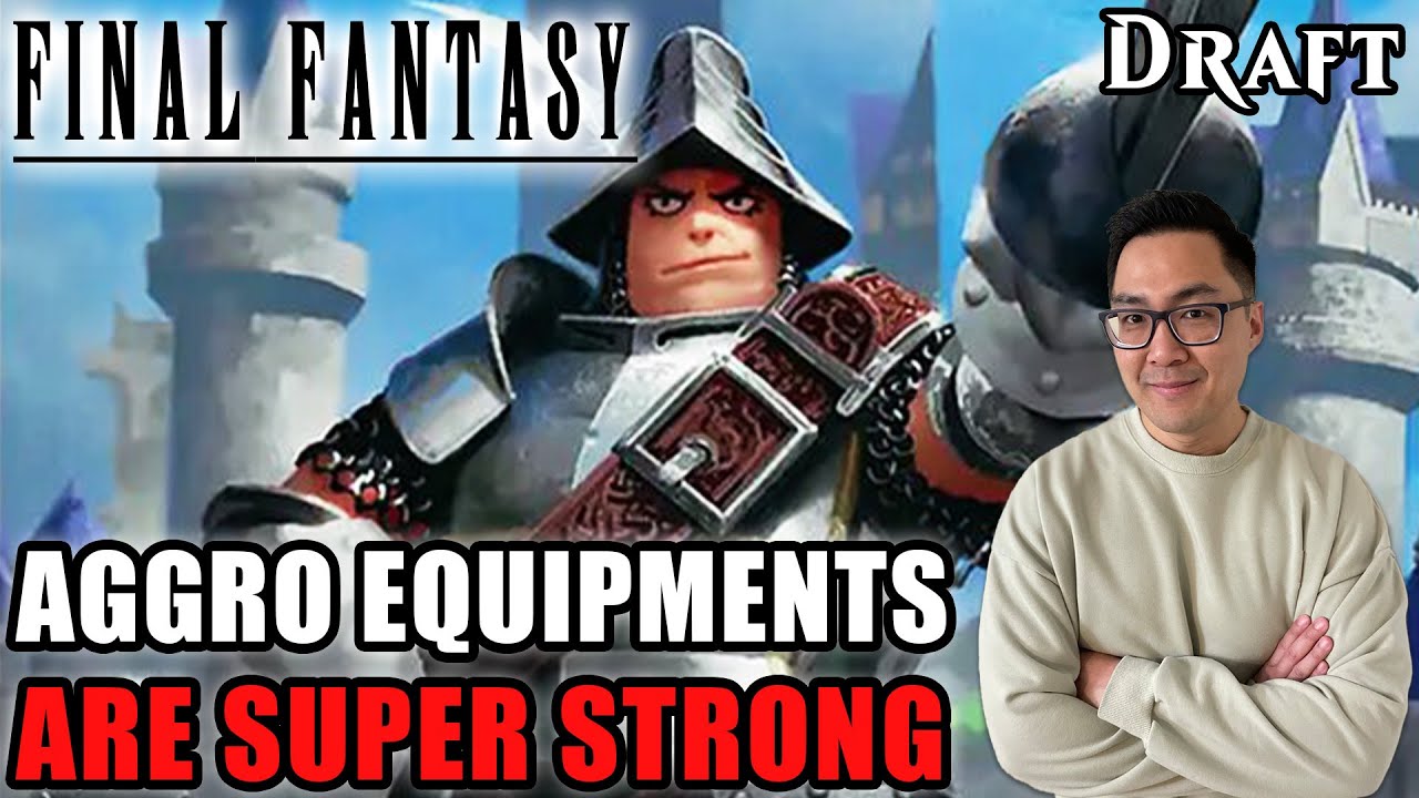 Going All In On Job Select Equipment Beats | Final Fantasy Draft | MTG Arena