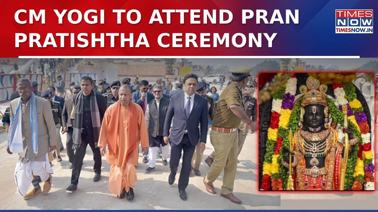 Ram Mandir Pran Pratishtha: Ayodhya Gears Up For Celebration, CM Yogi To Perform Rituals,