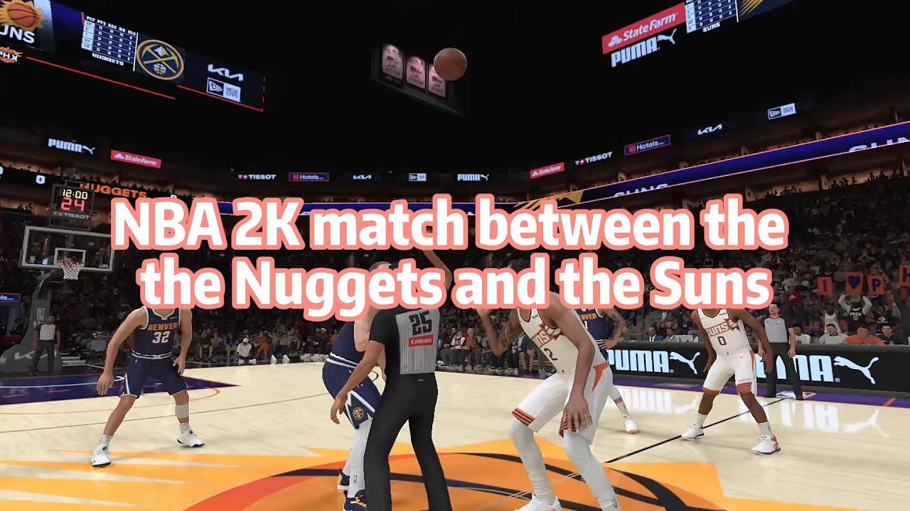 Nuggets vs Suns – Jokic and Durant’s MVP Duel!#nba2k #nba #nbabasketball #nbagames #basketball