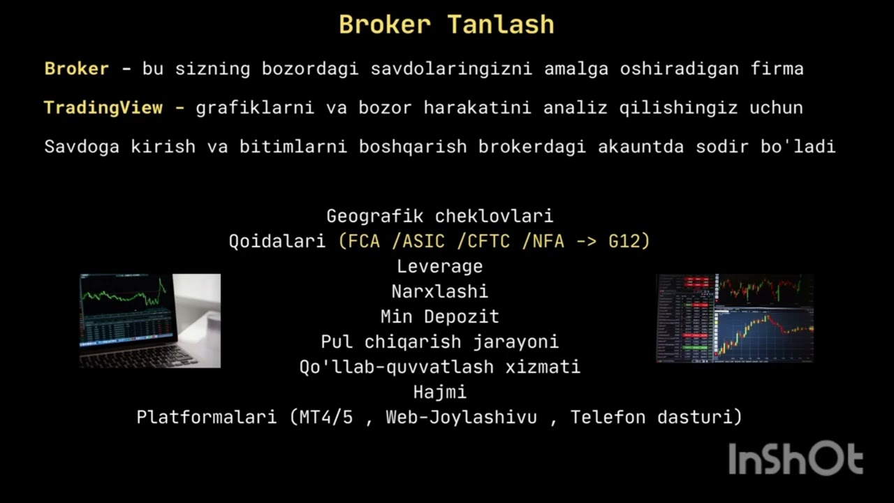 Toʻgʻri va ishonchli broker tanlash@Graf_tred 