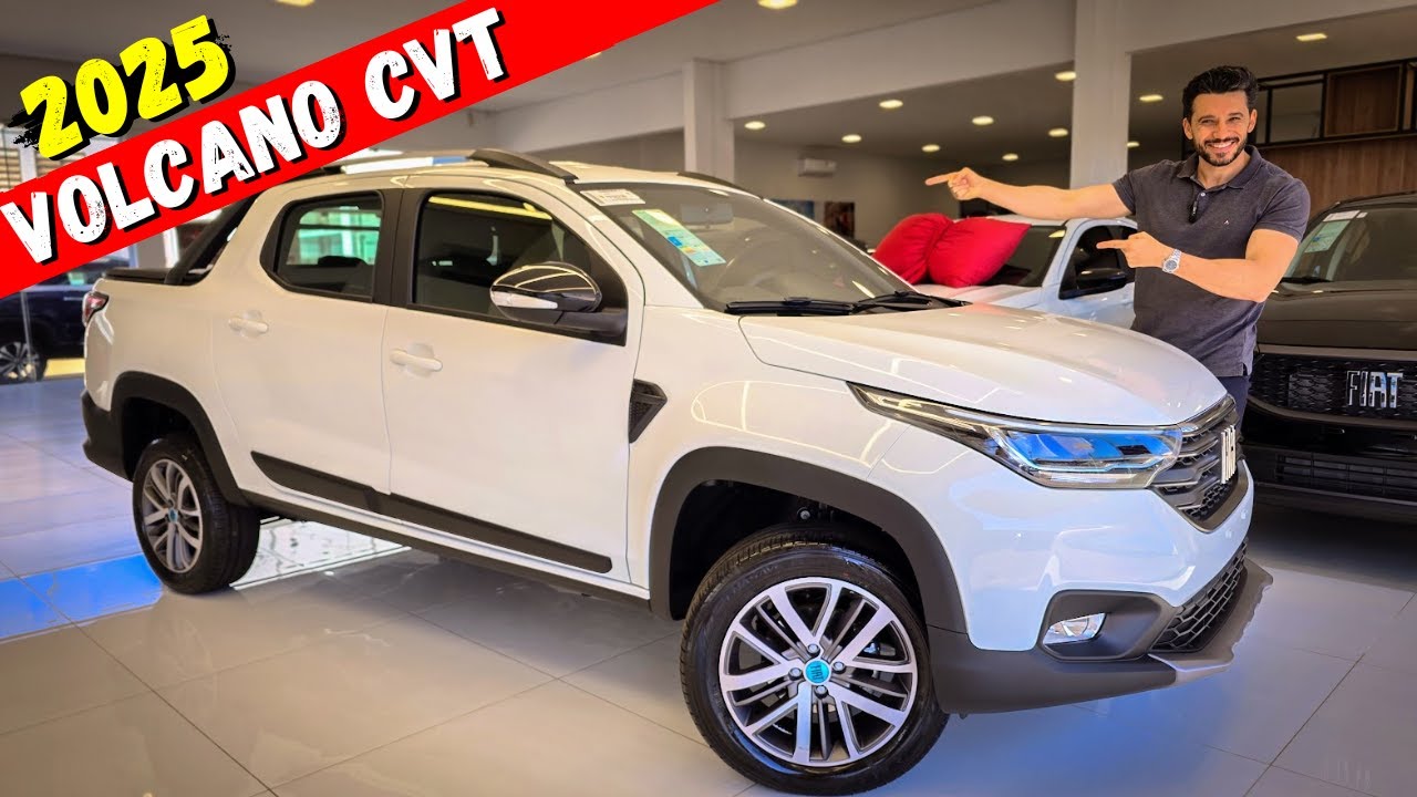 FIAT STRADA VOLCANO 2025 com câmbio automático