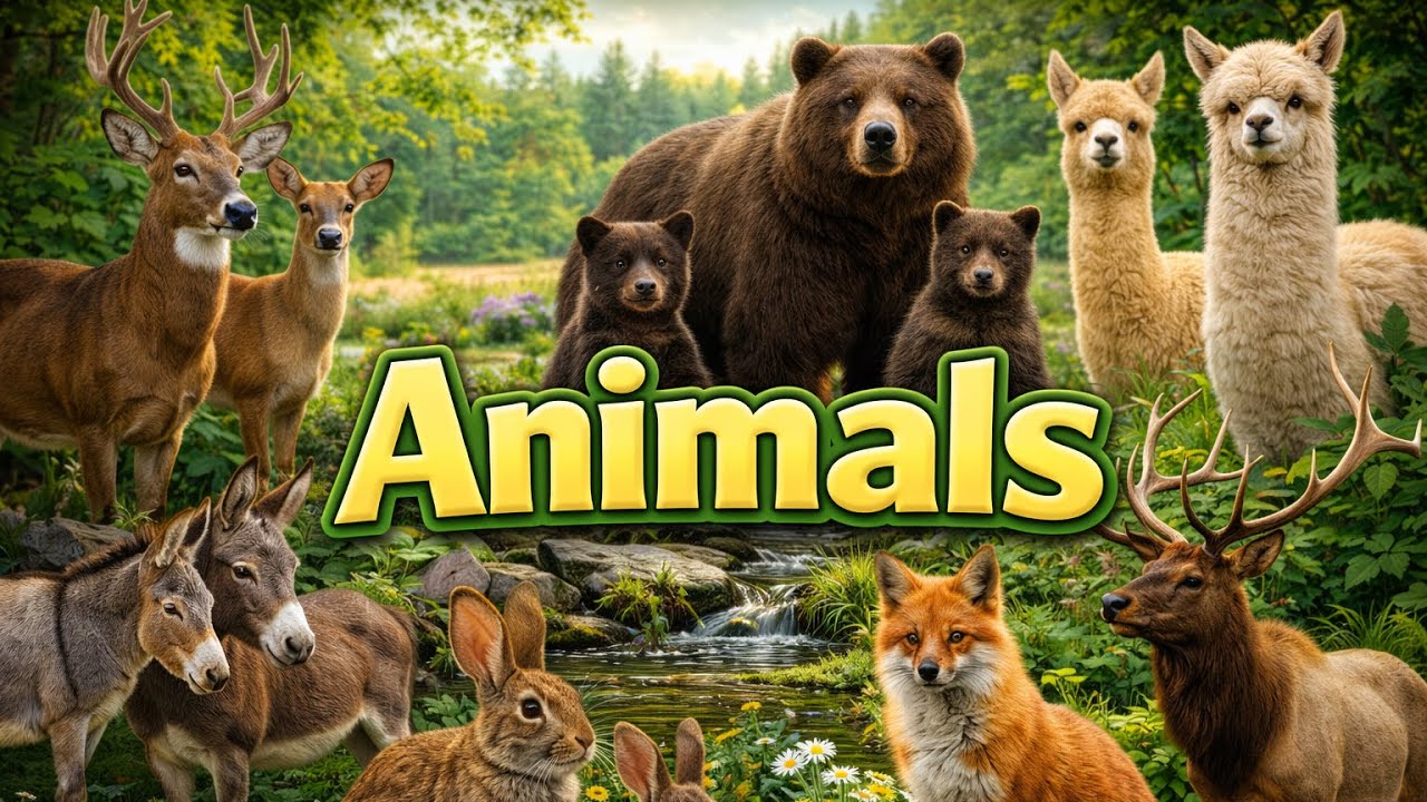 Kid friendly Wildlife Up Close – Animals, Birds, Reptiles & Amphibians 🦌🦅🐍🐸