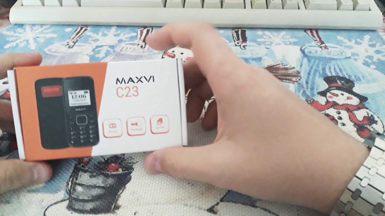 Обзор на телефон : Maxvi c23