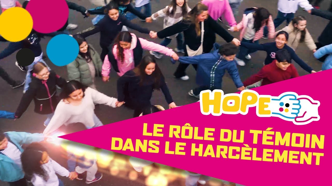 Harcèlement à l’école : les 3 rôles qu’il faut connaître 📢 - HOPE