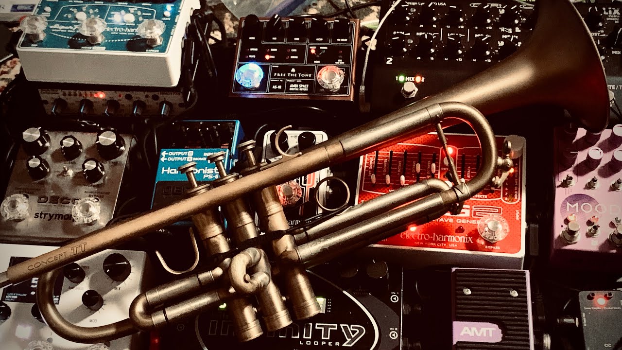Trumpet performance with a looper (take 2)