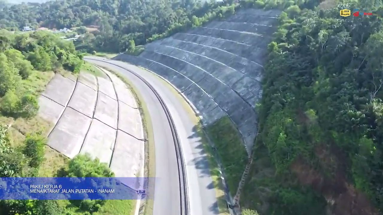 Kemajuan terkini Lebuhraya Pan Borneo Sabah Pakej Kerja 6