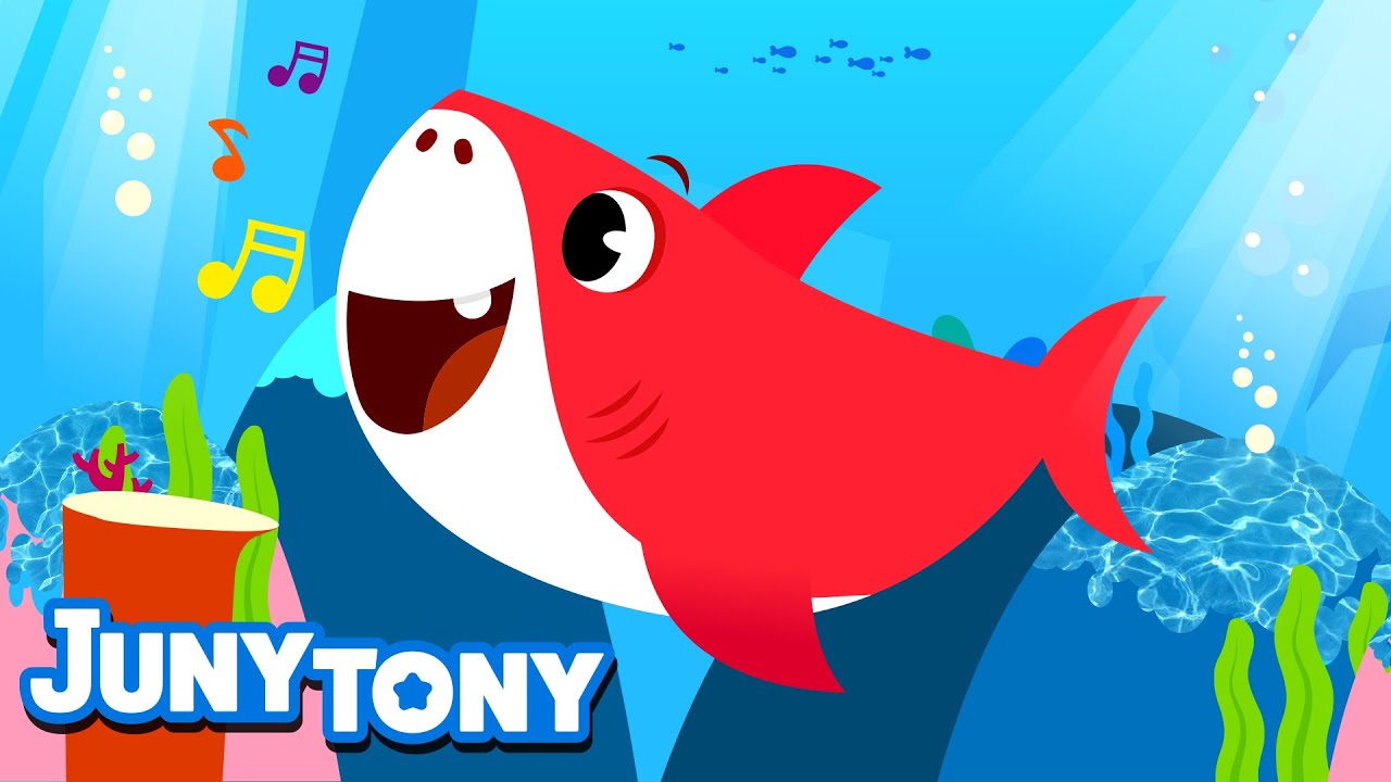 Happy Shark Home | Baby Shark Family | Animal Songs for Kids | Family Songs | JunyTony
