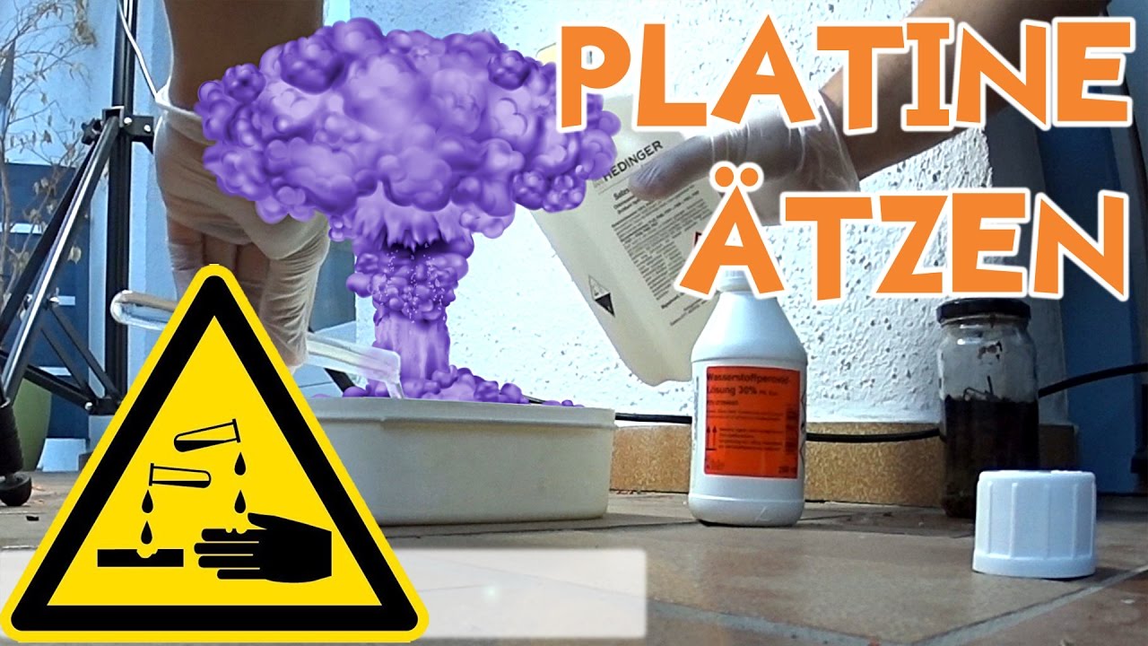 Platinen ätzen! ☠ | Der Weg zur Platine #4 | Let's play electronic #031