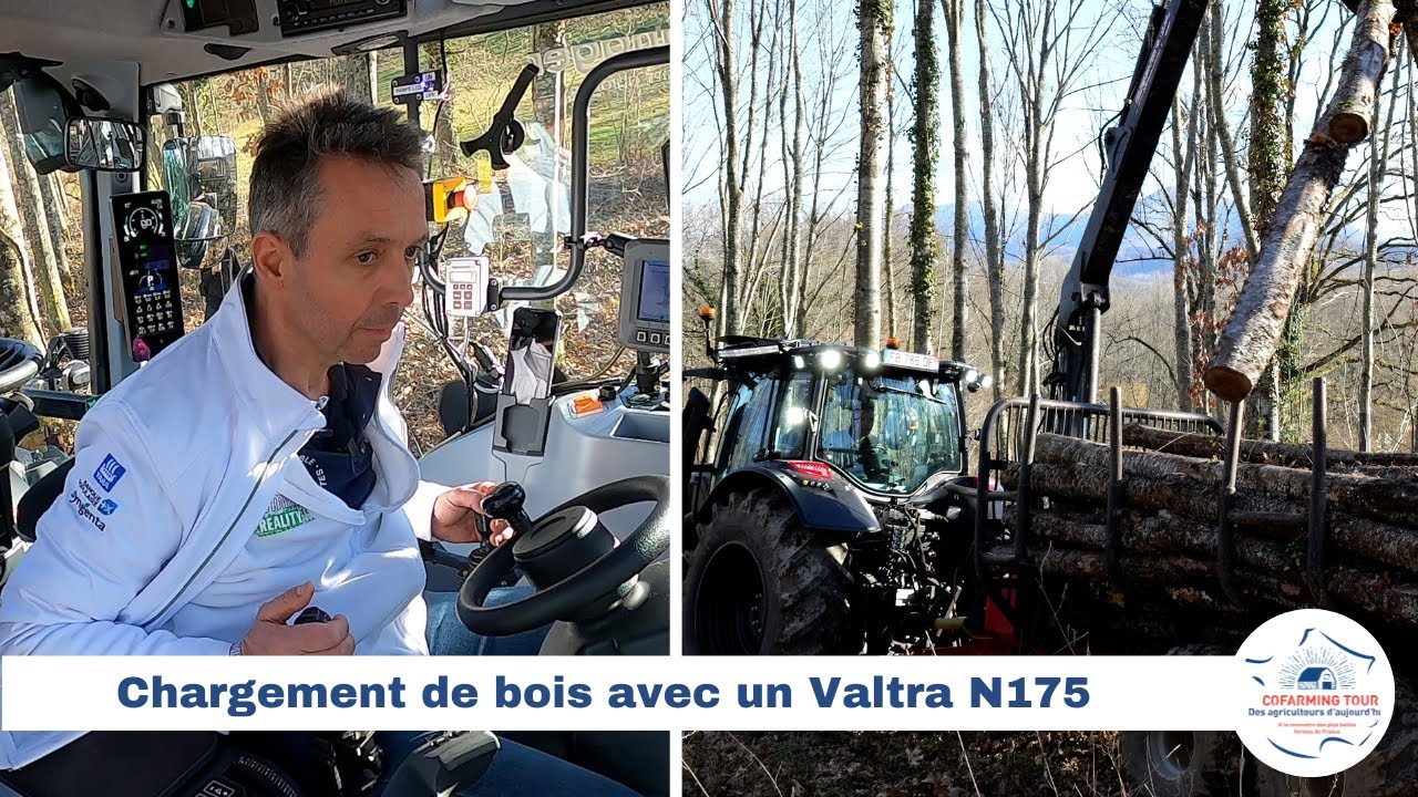 Je me lance dans le transport de bois avec un Valtra N175 #CFT