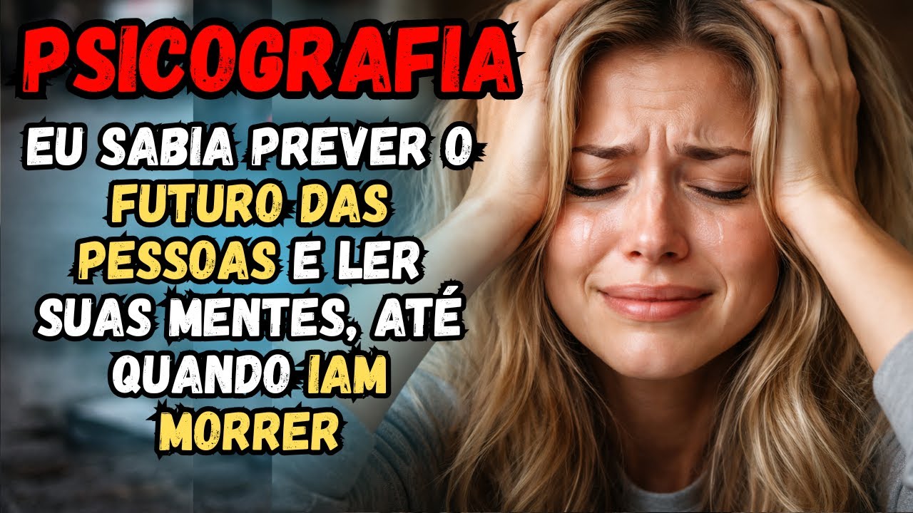 Psicografia emocionante - era médium de premonição, via o futuro das pessoas | espiritismo