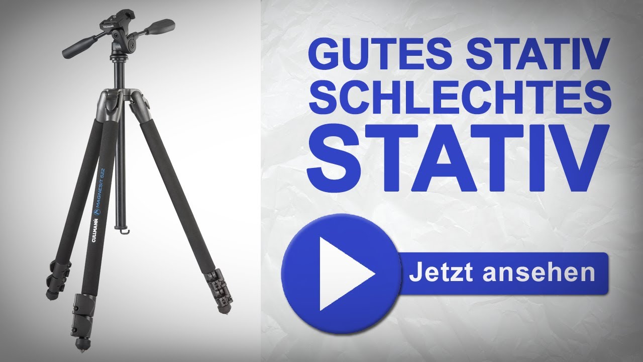 Gutes Stativ, schlechtes Stativ feat. Cullmann Magnesit 522