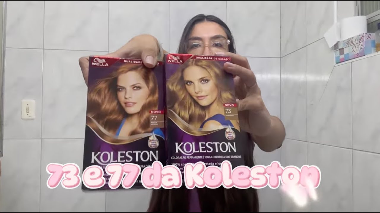 Pintando meu cabelo de CHOCOLATE em casa com Koleston, do castanho escuro ao castanho claro!