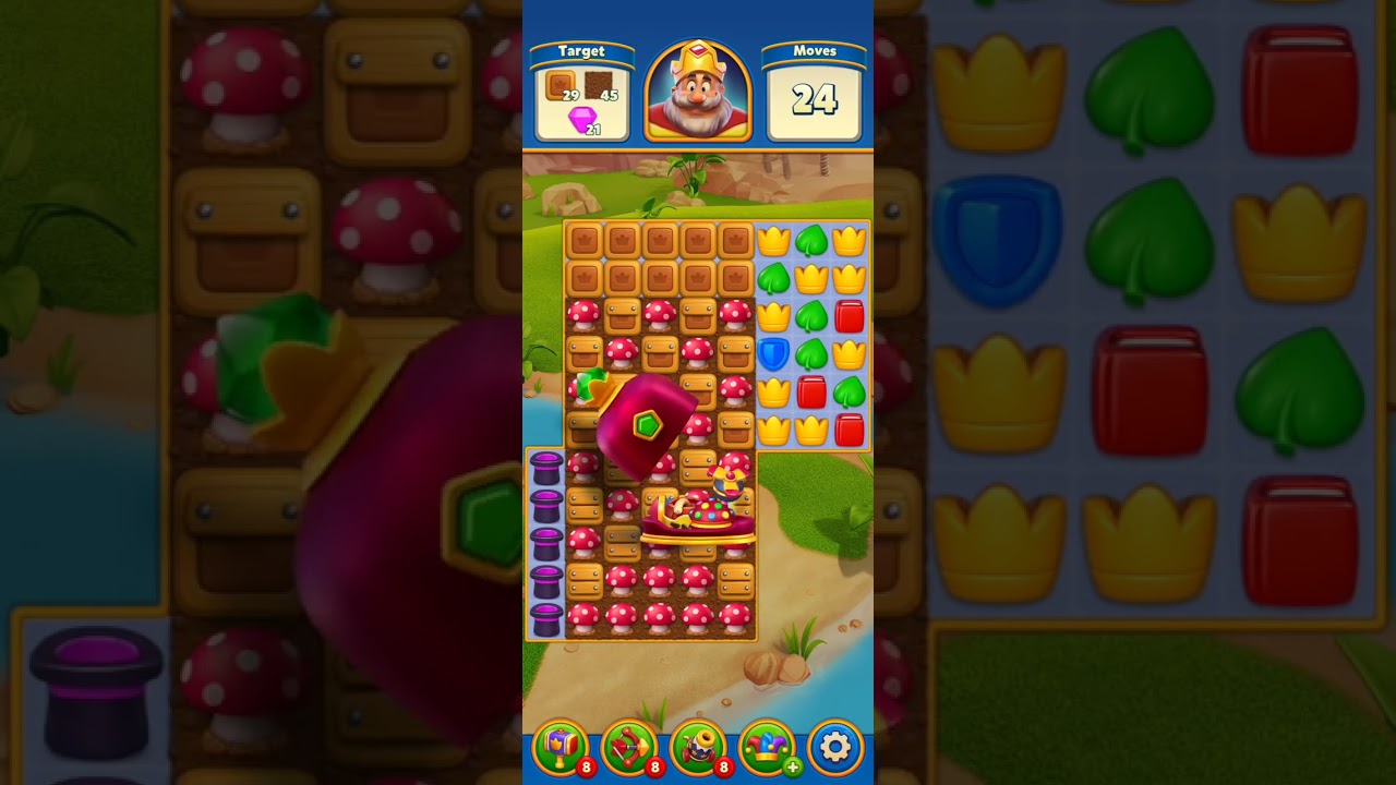 Royal match 5040 to 5049 levels Ocean odyssey and champion clash game play 