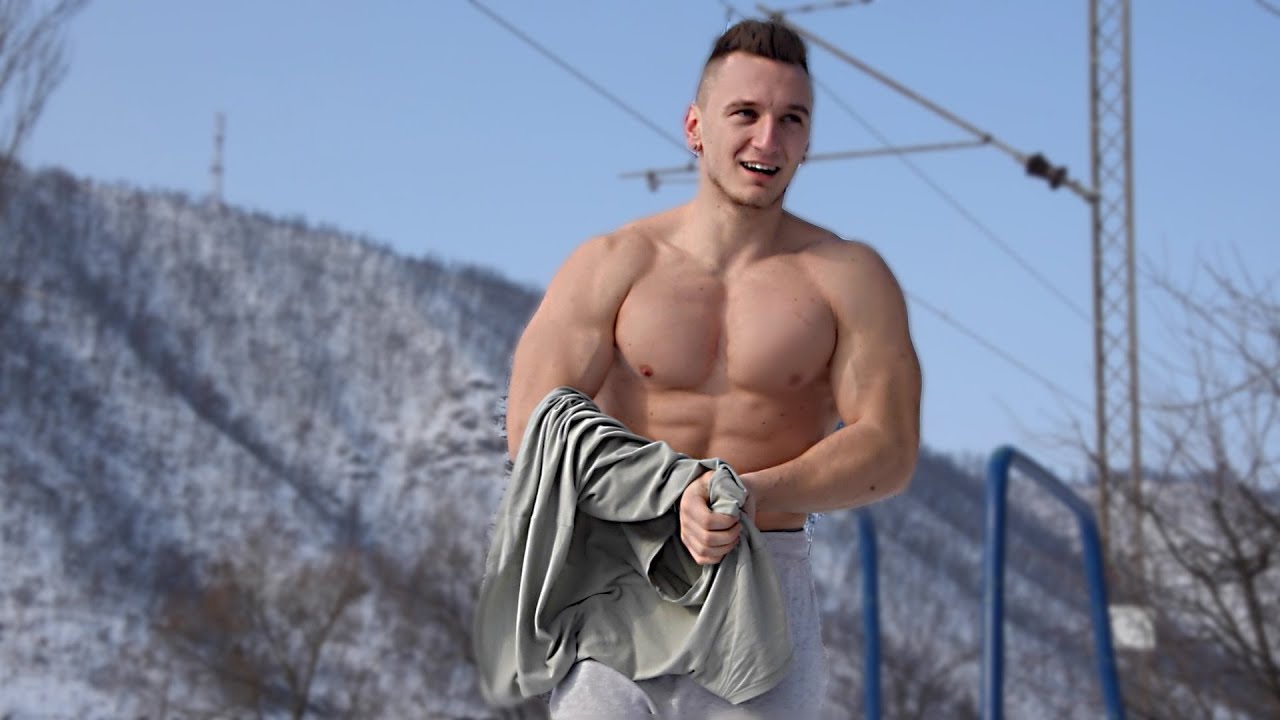 BIG CHEST in Winter - Calisthenics Routine ( FULL WORKOUT )