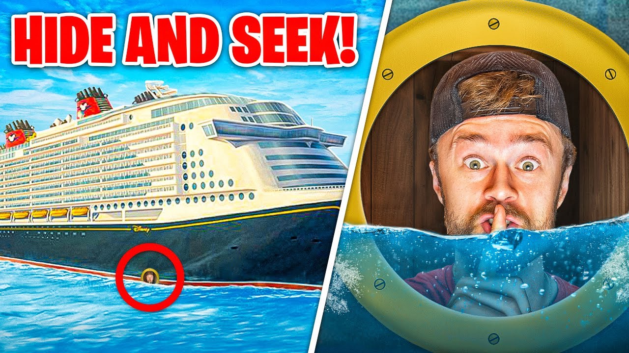 EXTREME HIDE AND SEEK ON WORLDS LARGEST CRUISE!!