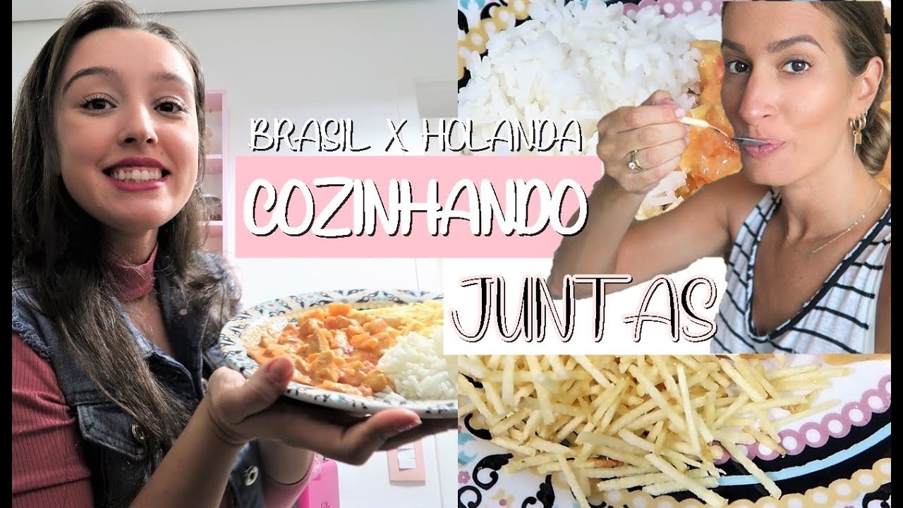 COZINHANDO STROGONOFF DE FRANGO (ft. GRINGA BRASILEIRA)