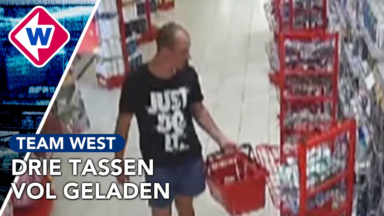 Winkeldief steelt voor 1500 euro bij Kruidvat - Team West