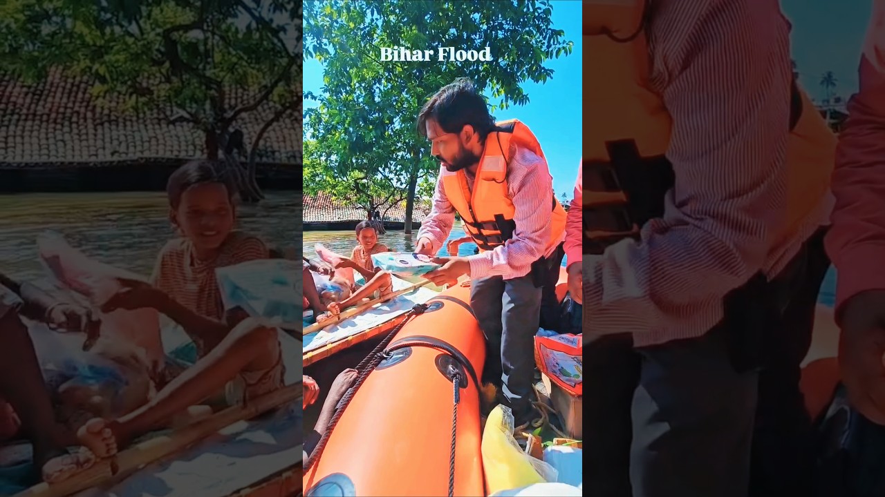 Bihar Flood Khan Sir |#bihar #flood #floodrelief #youtubeshorts #bihar #new #india