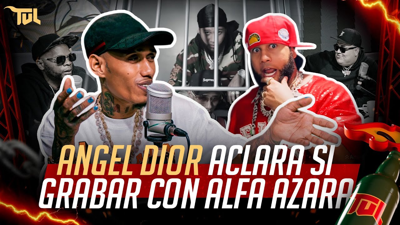 ANGEL DIOR SE DESAHOGA Y ACLARA SI GRABAR CON ALFA AZARA (TU VERA LIO PODCAST)