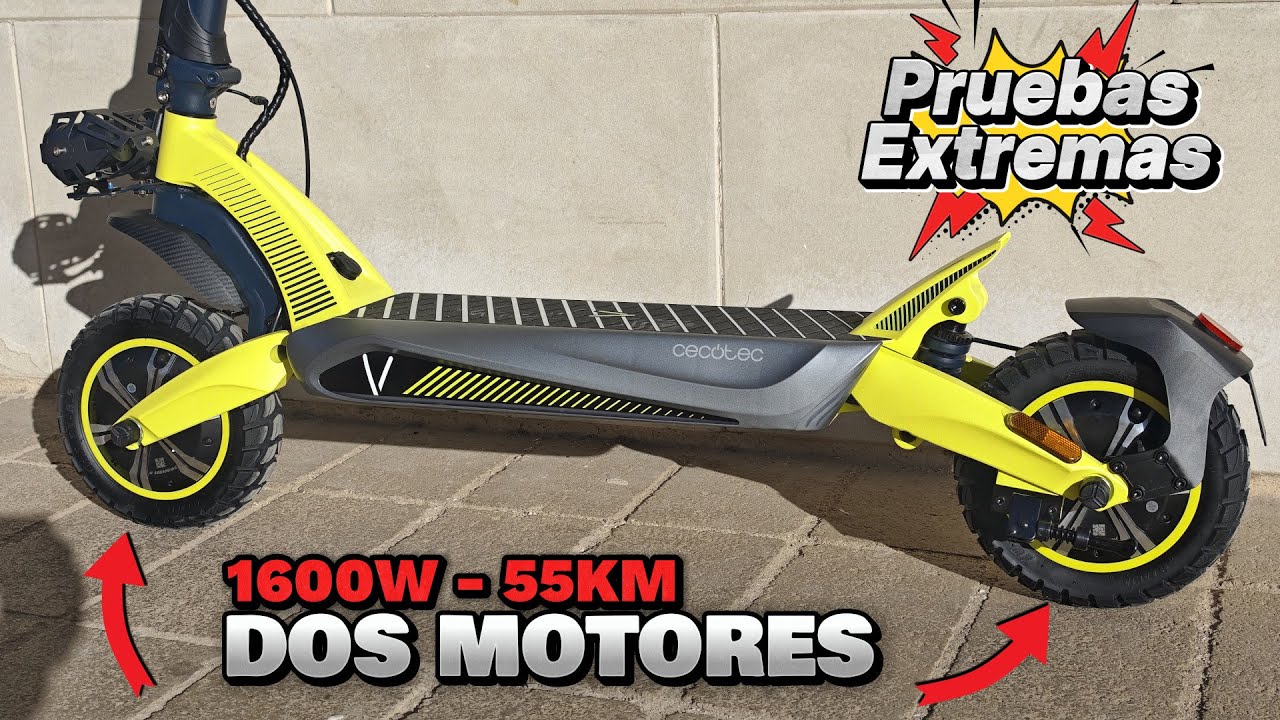 ¡ES EL MEJOR! 💥 Bongo V55 2x2 | Prueba extrema patinete eléctrico
