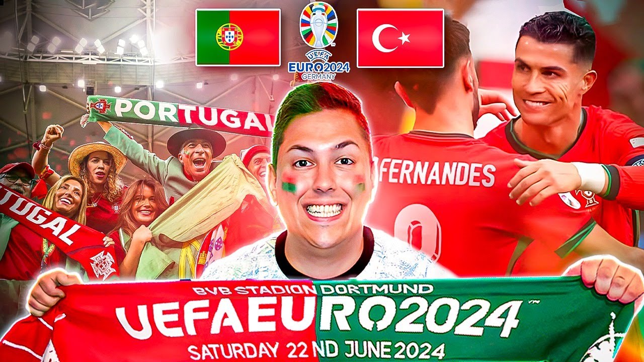 O MOMENTO EM QUE PORTUGAL SE QUALIFICOU PARA OS OITAVOS-DE-FINAL DO EURO 2024