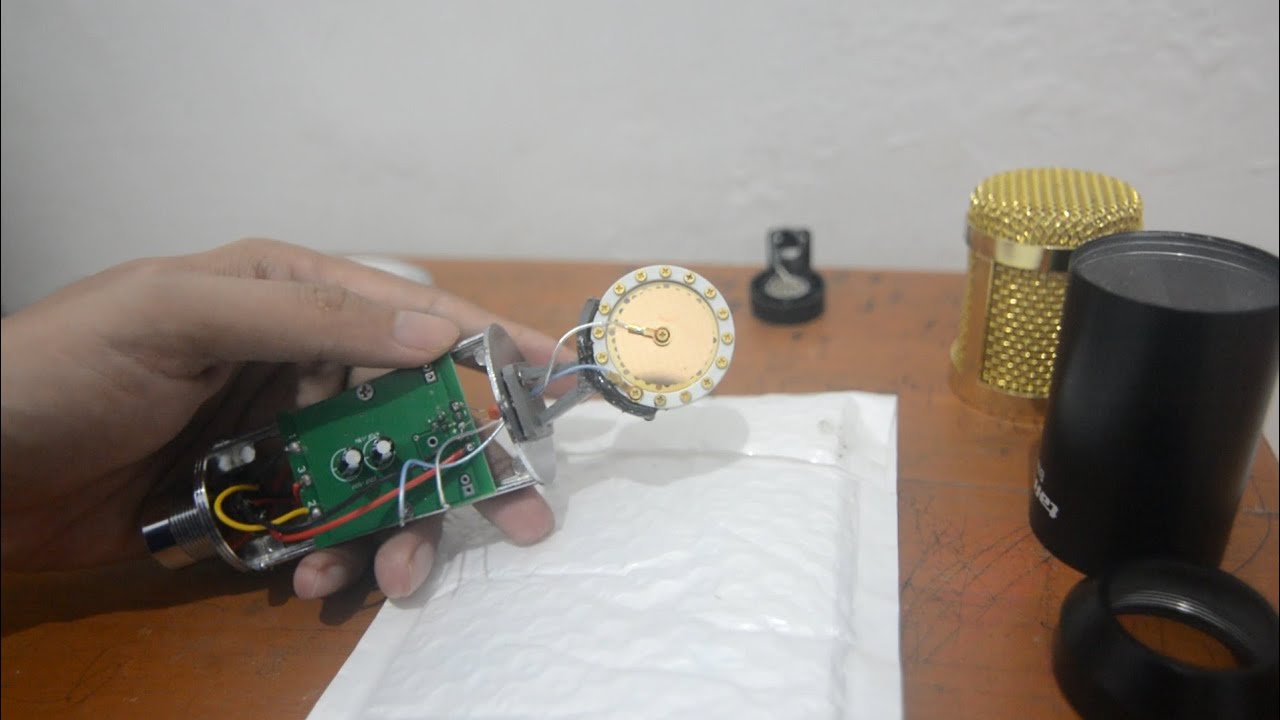 Modifikasi BM-800 Jadi Mic Mahal