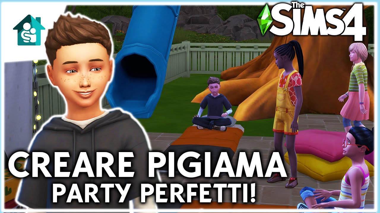 Creare PIGIAMA PARTY perfetti! THE SIMS 4 CRESCIAMO INSIEME