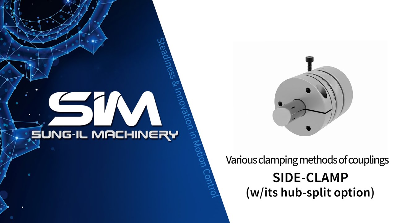 COUPLING | SIDE-CLAMP | Shaft coupling clamping type | power transmission [S.I.M]_EN