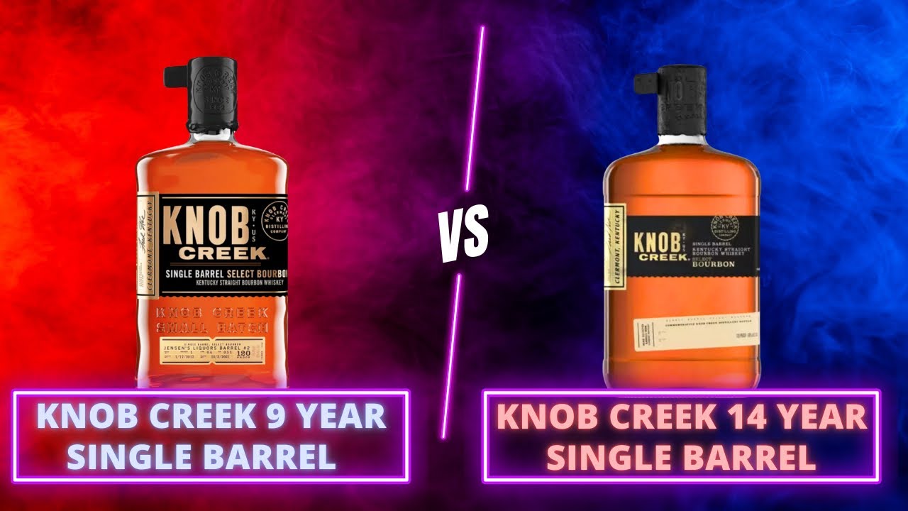 Is Older Bourbon ALWAYS Better? | Knob Creek 9 Year vs 14 Year Single Barrel