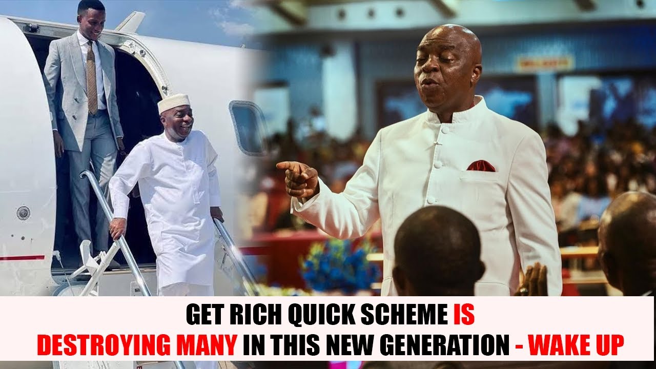 Why Bishop Oyedepo Says Get Rich Quick is a TRAP!