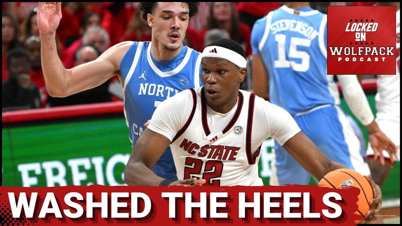 SPANKED: NC State Basketball BLASTS UNC Tar Heels - Key ACC Win! | NC State Podcast