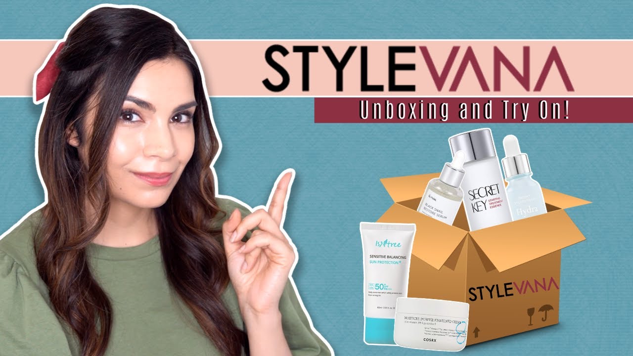 Fragrance Free K-Skincare Unboxing and Try On ft. Stylevana #AD
