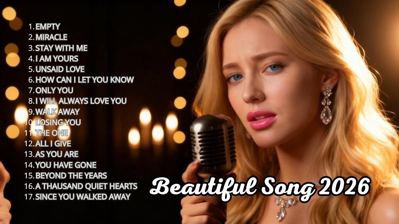 Beautiful Love Ballads 2026 💕 Romantic Songs Playlist – Heartfelt Melodies