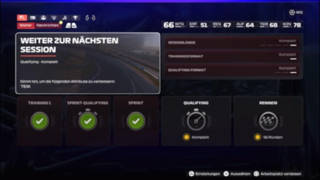 F1 25 Fahrerkarriere Racing Bull China 100% Rennen #3