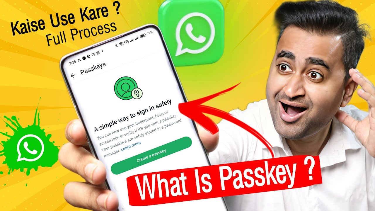 Top Crazy WhatsApp New Features - What is Passkeys and Add Email | WhatsApp Passkeys kya hai