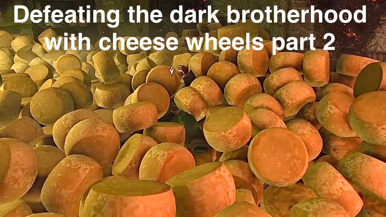 Defeating the Dark Brotherhood with Cheese Wheels in Skyrim (Part 2)