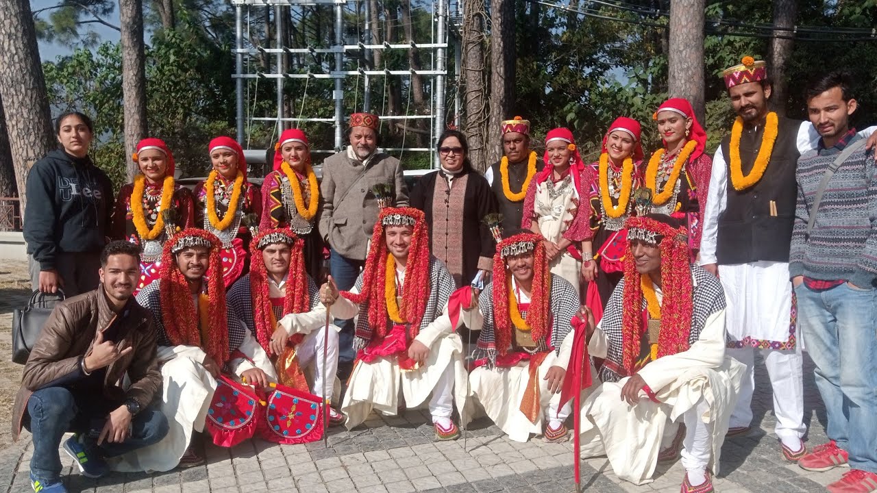 Prize winning performance by kullu/kullvi natti/Himachli natti/ youth festival group 3 mandi/winner