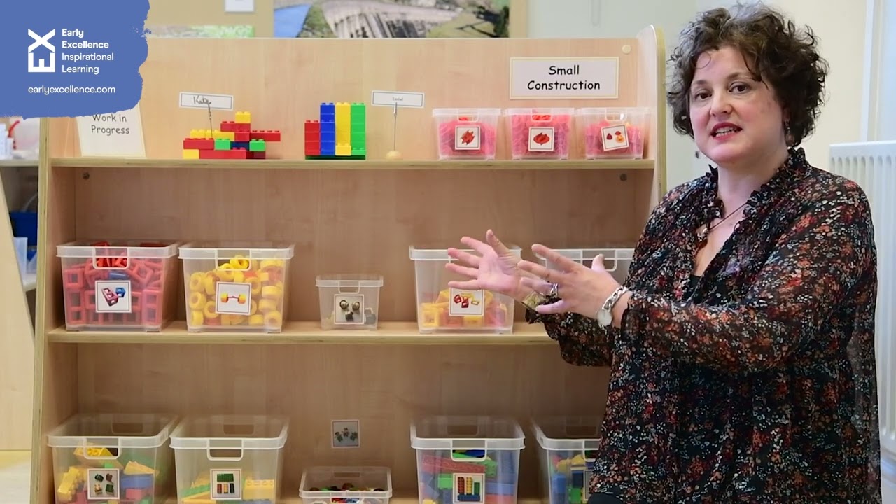 Practical ideas about how to organise, group and label Continuous Provision resources