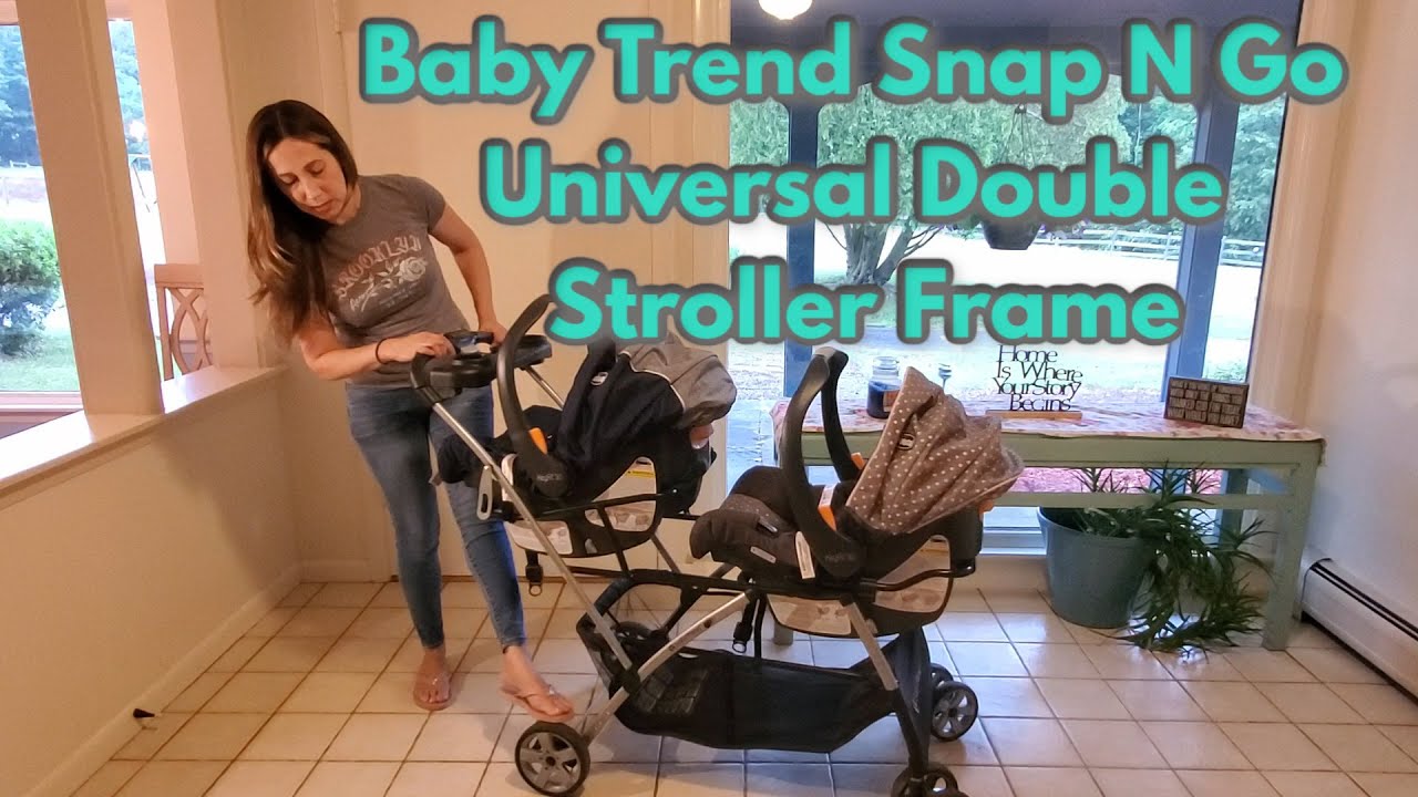 Универсальная коляска для двойни Baby Trend Snap N Go — лучшая коляска для новорожденных близнецов!
