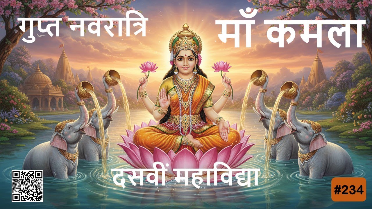 गुप्त नवरात्रि : दसवीं महाविद्या : माँ कमला | भारतीय धार्मिक कहानियाँ | Indian Religious Stories