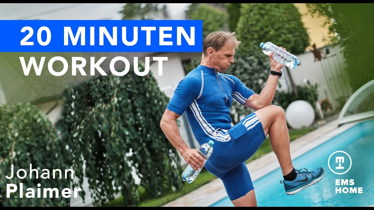 20 MIN EMS HOME WORKOUT MIT JOHANN PLAIMER