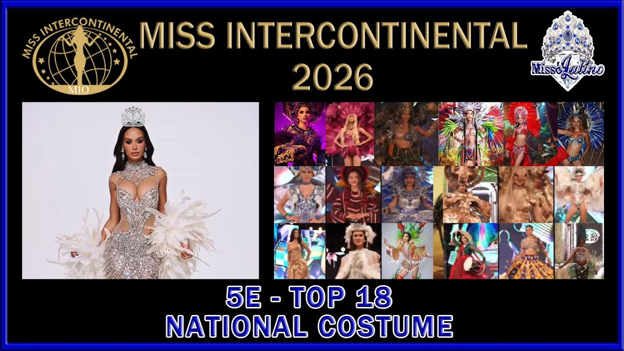 Miss Intercontinental 2025 - 5E - Top 18 National Costume