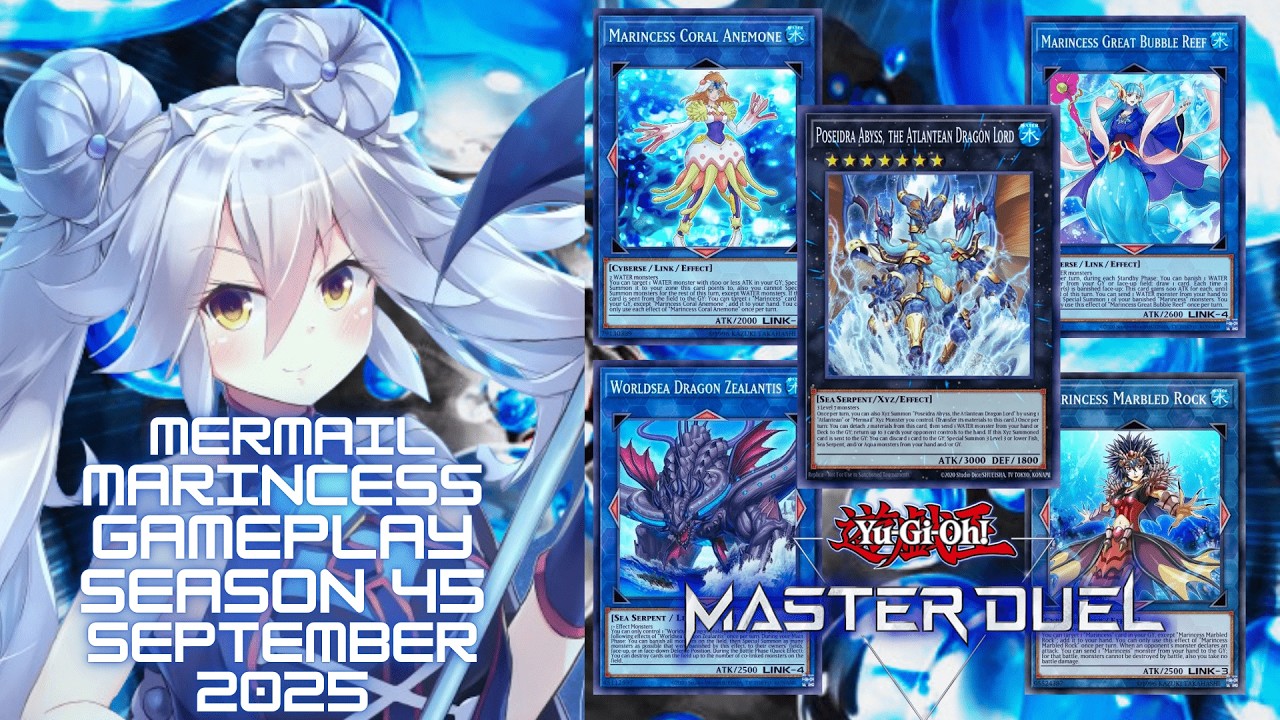 DUELIST CUP SEP 2025 DOMINANCE: MY MERMAIL MARINCESS DECK v META-Yu-Gi-Oh! Master Duel Chronicles#47