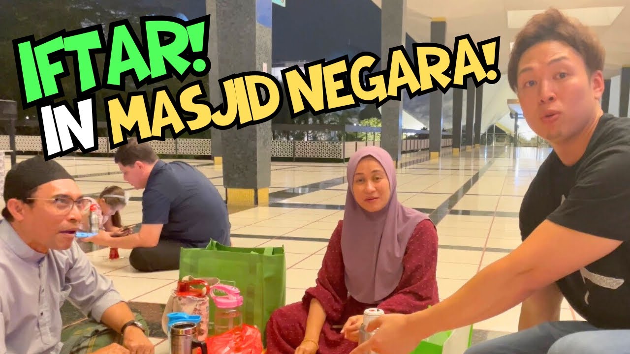 RAMADAN in Malaysia is amazing! Japanese went to a mosque to experience IFTAR! /PUASA/Masjid