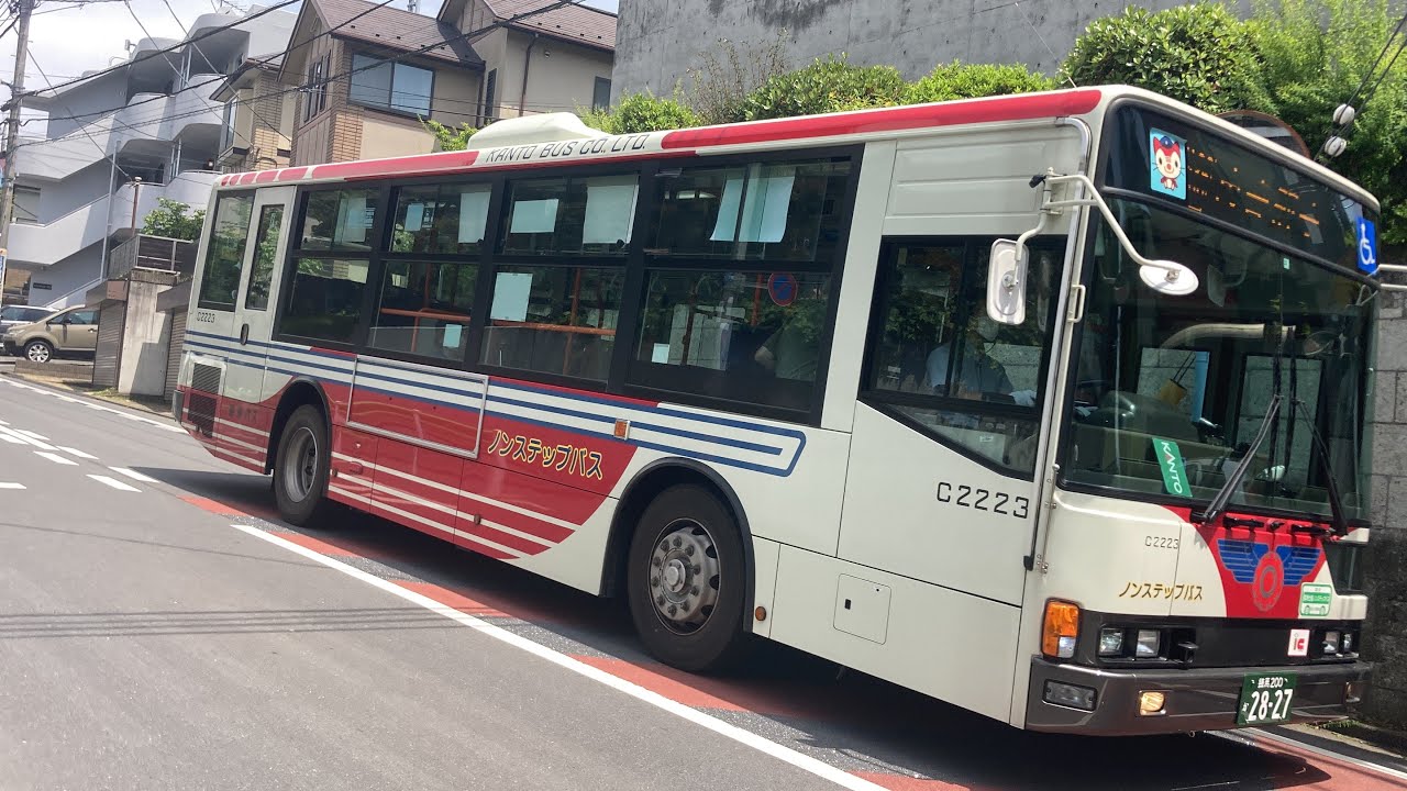 関東バス(東京)前面展望 車窓 吉祥寺駅北口→西荻窪駅/ 西10 吉祥寺駅北口1328発