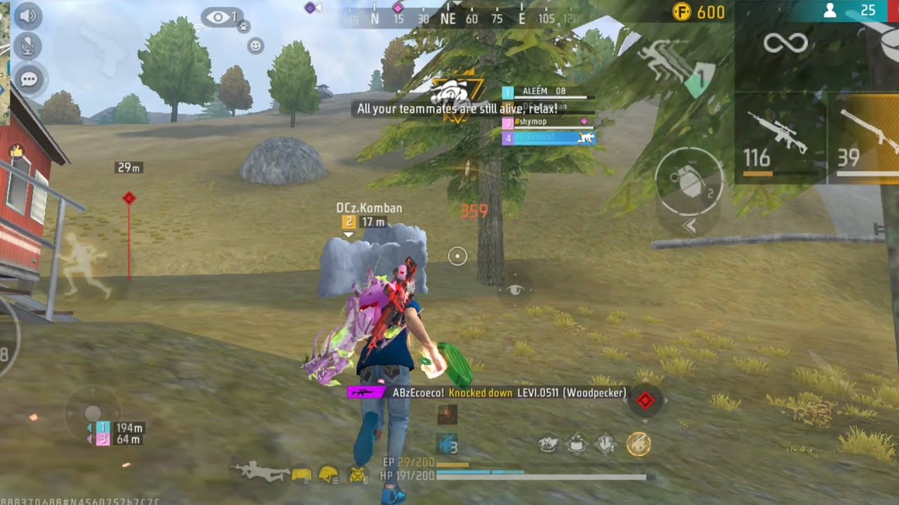 TOURNAMENT HIGHLIGHTS BY ECOECO FF🥷 | Grinding for Streamers Battle🏆 | ROG7🗿